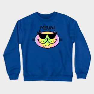 MEW'd - Pastel Rainow Crewneck Sweatshirt